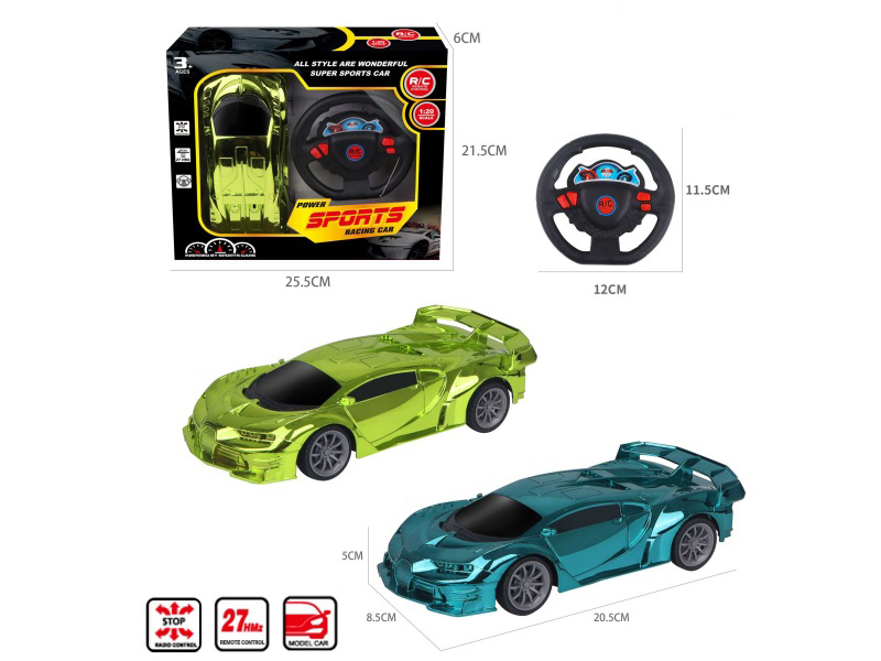 1:20 4CH Remote Control Bugatti Model Car