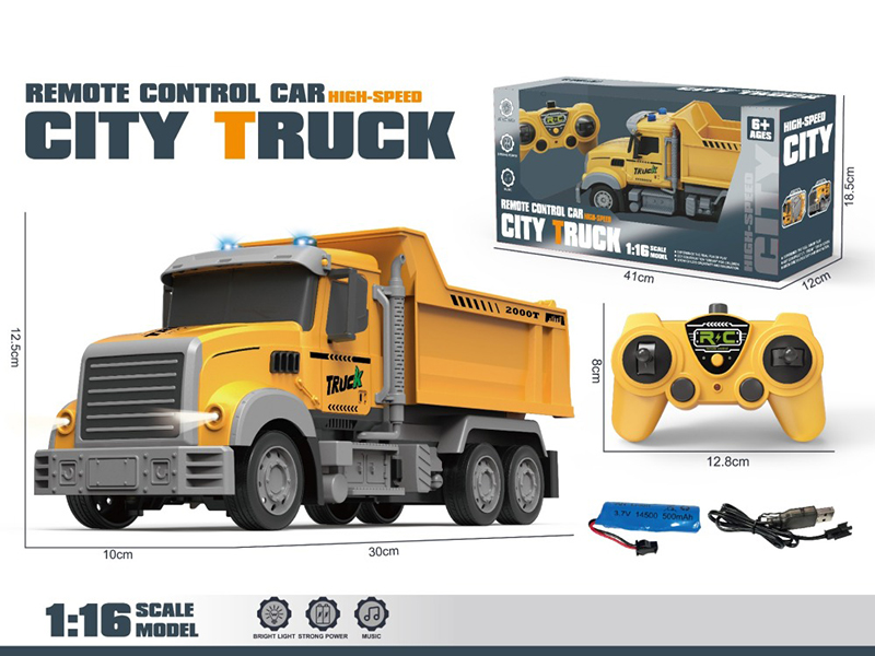 Remote Control Engineering Truck