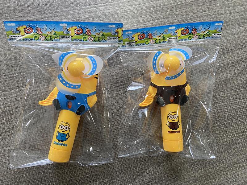 Minions Spray Hand-Pressed Fan