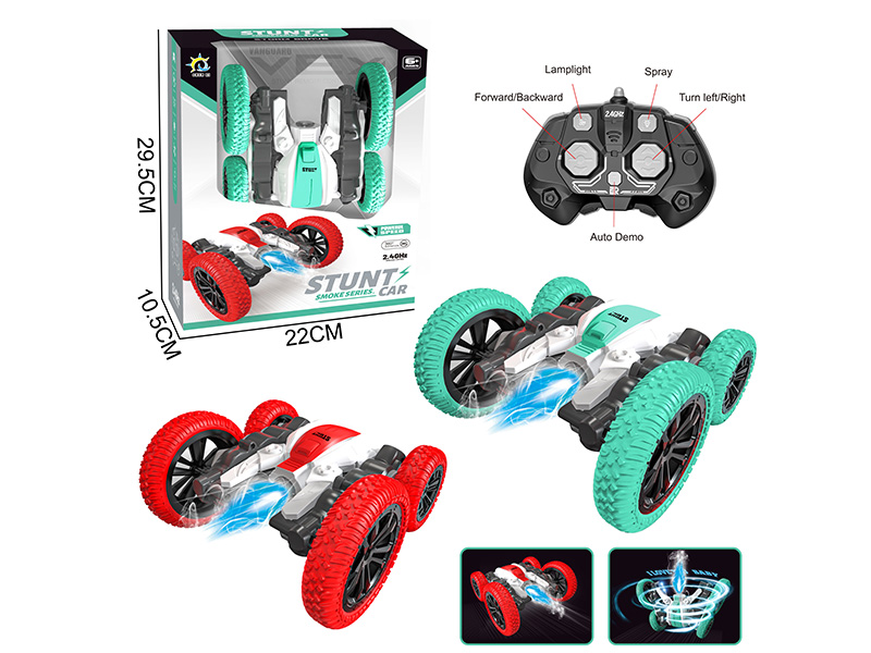 2.4G Remote Control Stunt Car