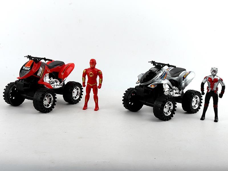 Friction Motorcycle+Hero With Light