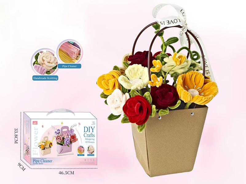 DIY Pipe Cleaner Flower Series