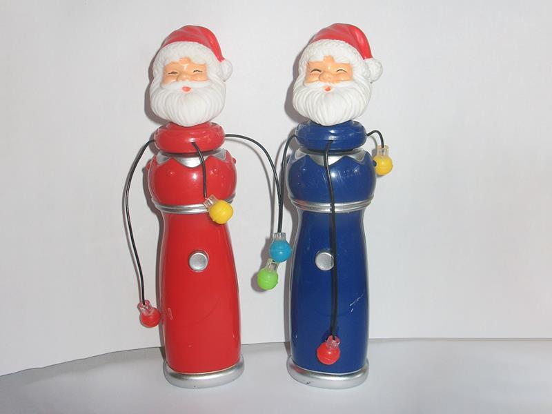 Santa Claus Flashing Spinning Stick