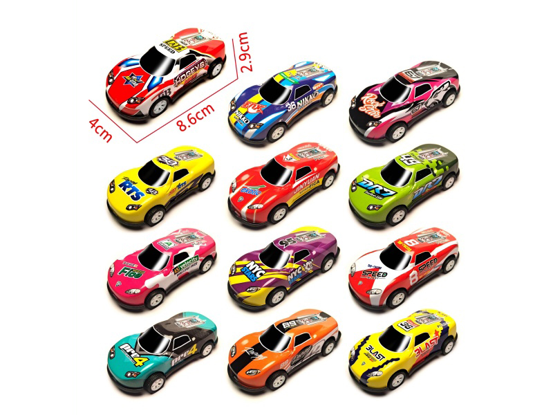 Pull Back Iron Race Car(1PCS)