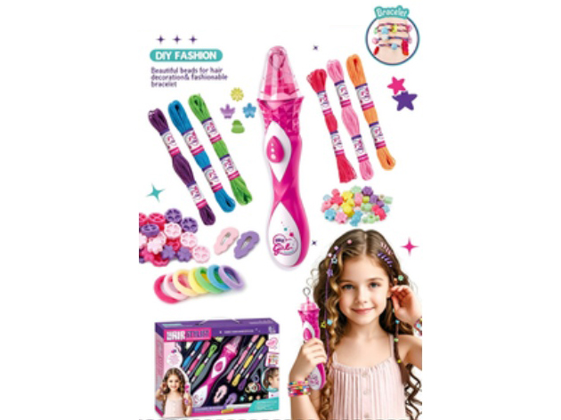 Electric Rope Braiding Kit (2 Aa Batteries Without Battery Pack)
