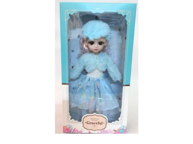 A 12-inch real 11-joint girl doll