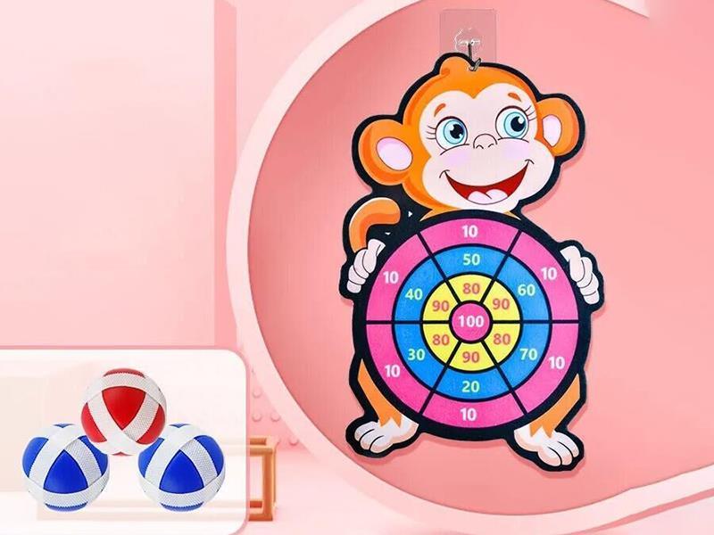 Monkey Velcro Dartboard Set
