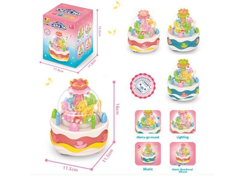 Carousel Electric Cake