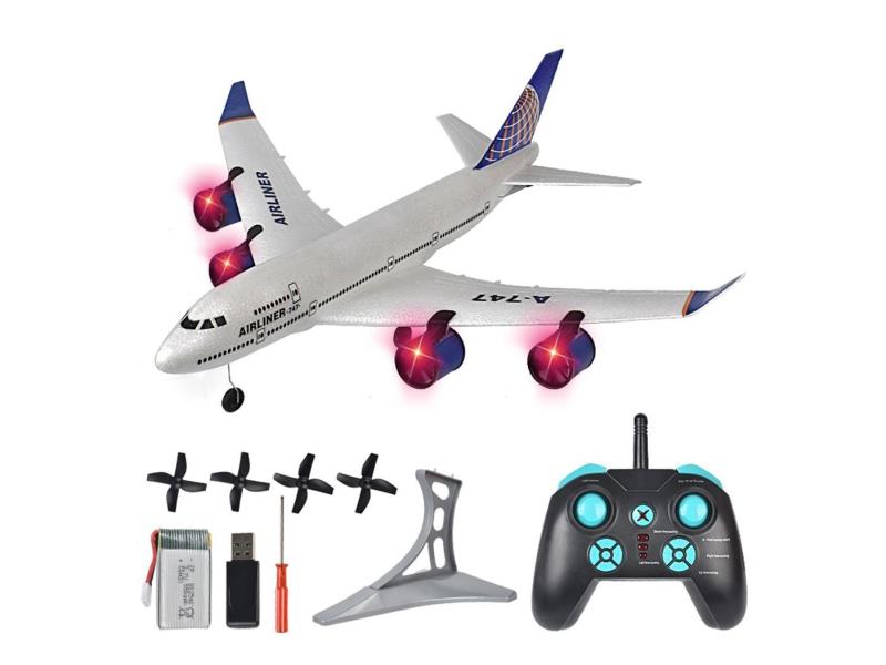 3-Way Gliding Remote Control Aircraft (Ascent, Descent, Left Turn, Right Turn, Forward Roll)