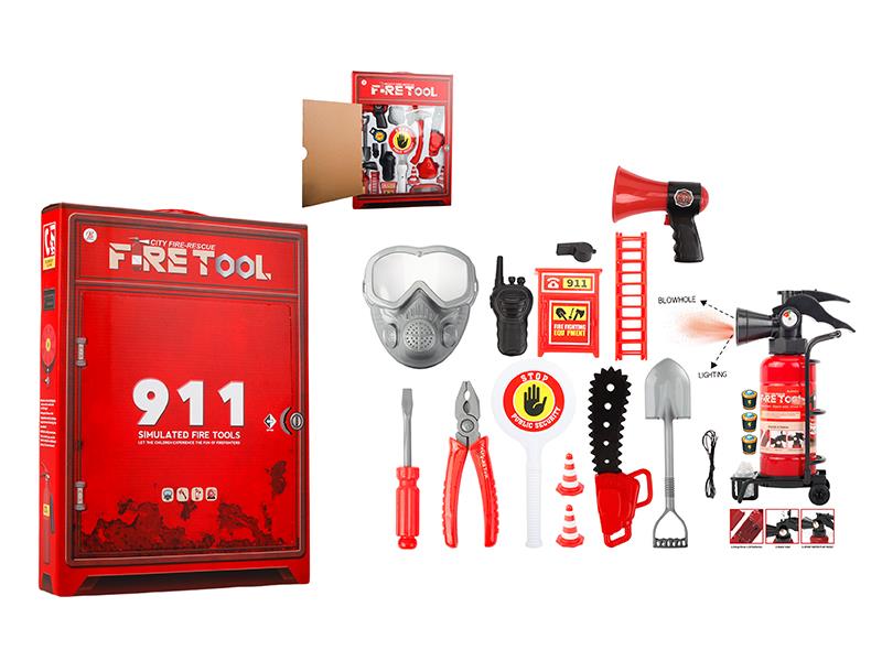 Fire Fighting Tools Set 17pcs