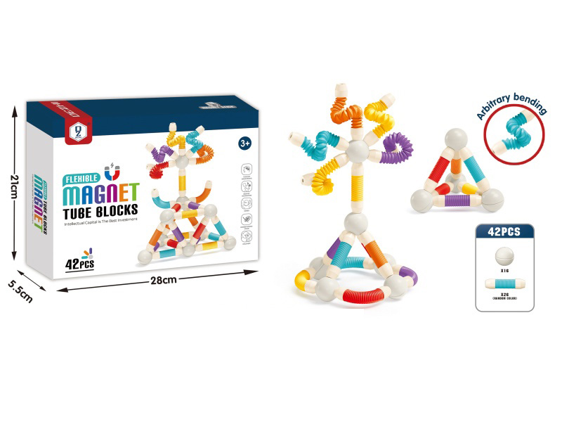 42Pcs Telescopic Magnetic Rods