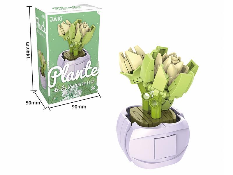 Pot Plants  Building Blocks 86PCS