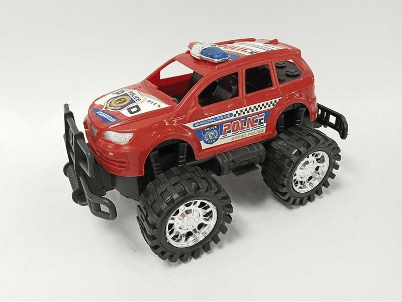 Friction Cross Country Police Car Toy