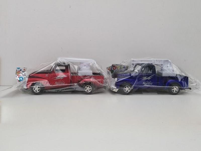 Spray-Painted Friction Engineering Truck