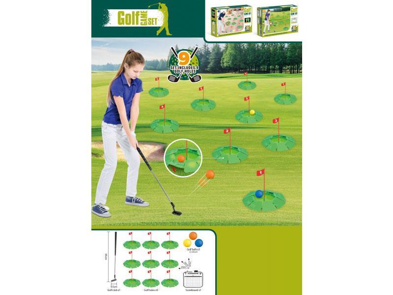 Nine Golf Game Discs