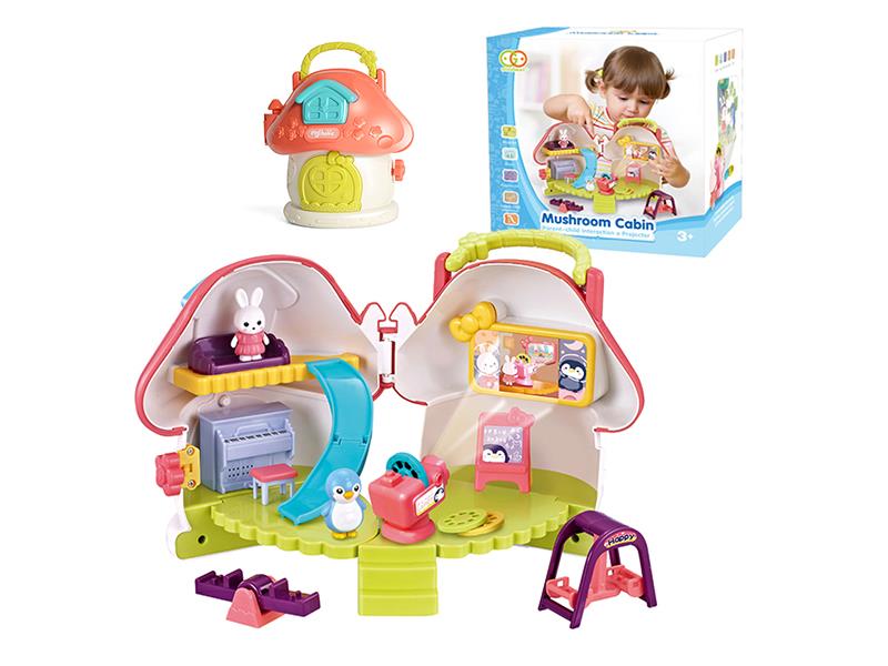 Mushroom Cabin Toy