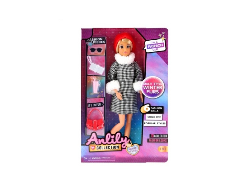 11.5-Inch Solid Doll (Brown Skin Color)