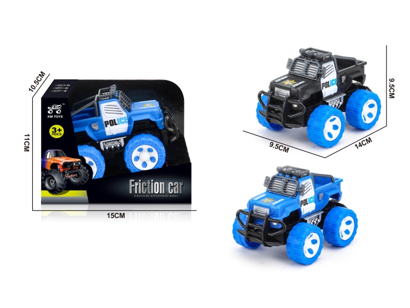 Beast-Catching Police Car Inertia Vehicle