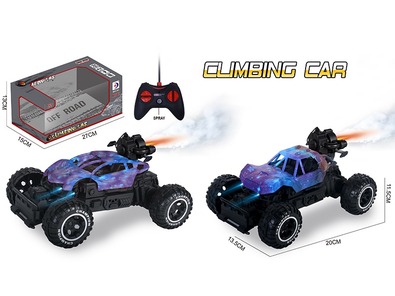 Remote Control Spray Climbing Car