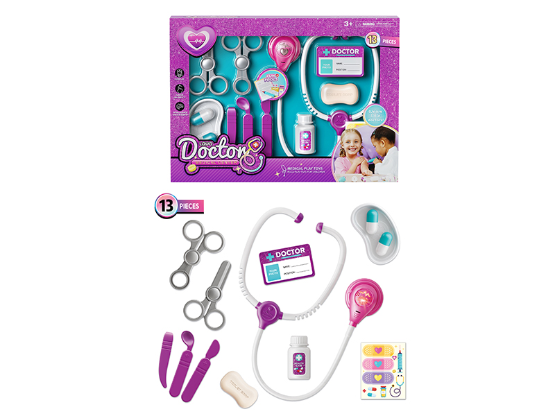Doctor Set With Light And Sound (13PCS)