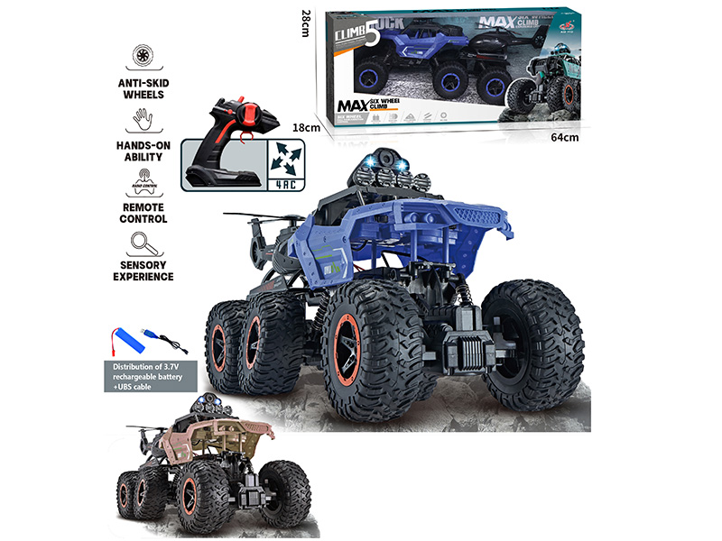 1:12 Remote Control Six Wheel Climbing Car