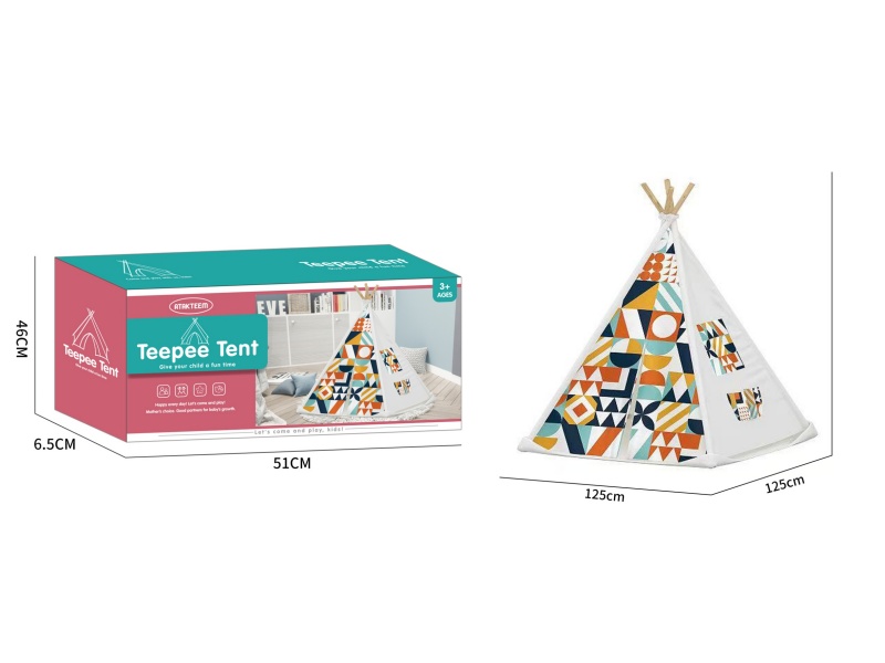 3D Geometric Indian An Tent
