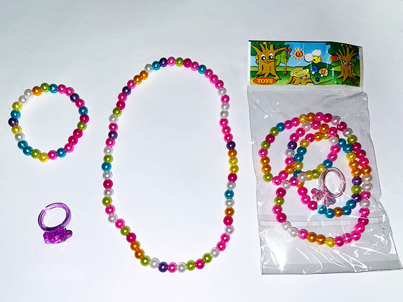 Jewelry Set Necklace + Bracelet + Ring