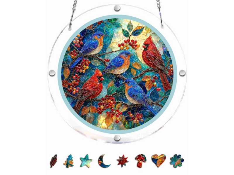 8.9-Inch Acrylic Jigsaw Puzzle