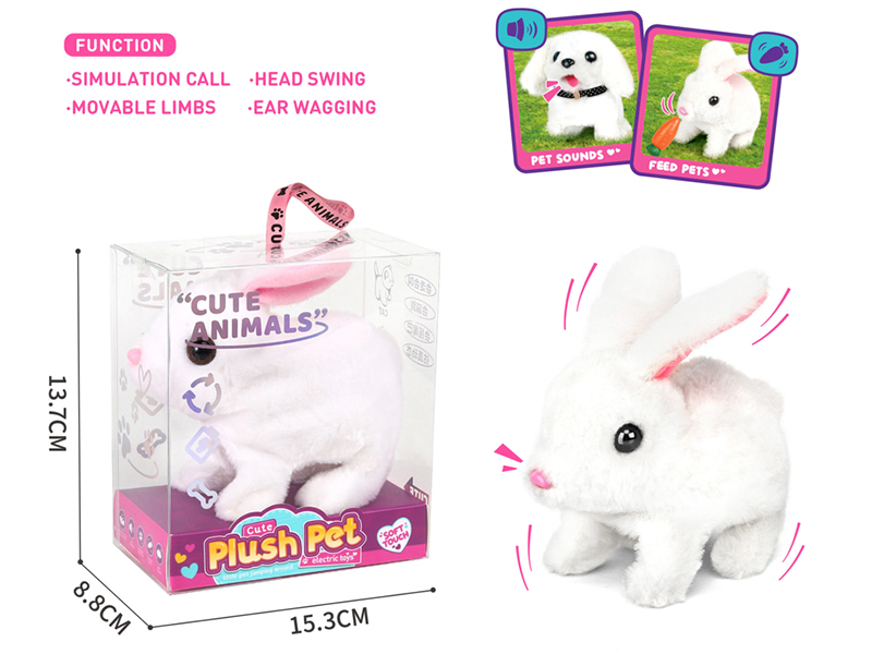 Electric Plush Pet Rabbit