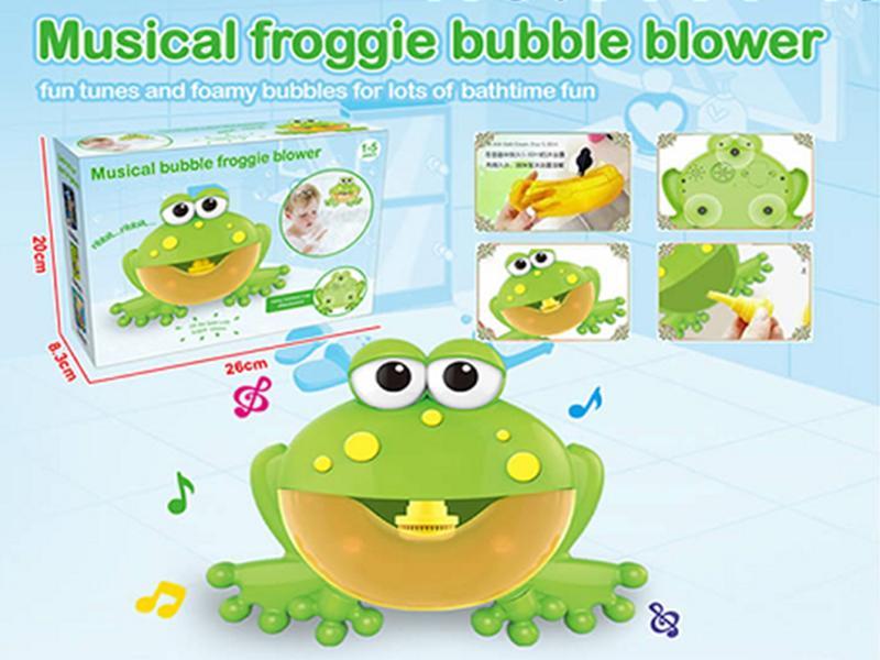 Froggy Bubble Bath Toy(With music)