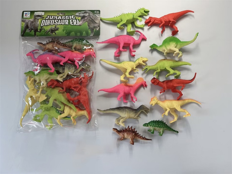 Pvc Dinosaur Set 12Pcs