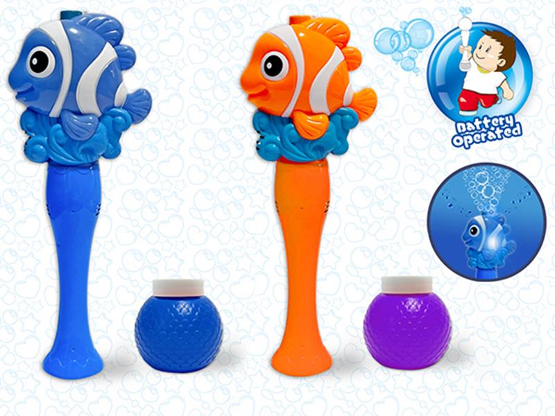 Clownfish Bubble Stick With Lights And Music