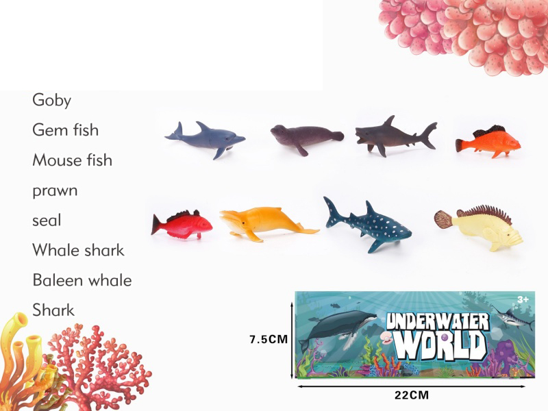 Marine Life (8Pcs)