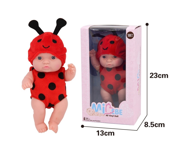 8-Inch Doll With Vinyl (Beetle)