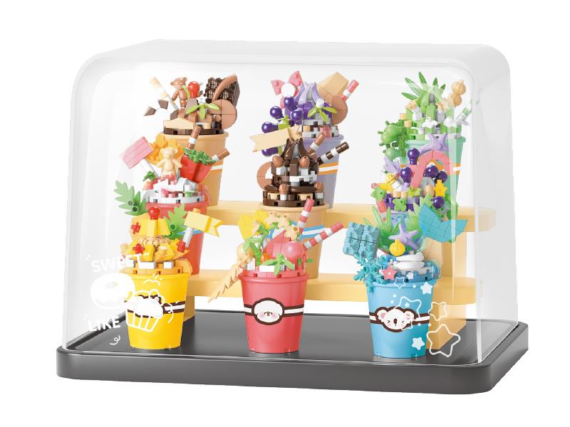 Ice Cream Small Particle Building Blocks 830pcs