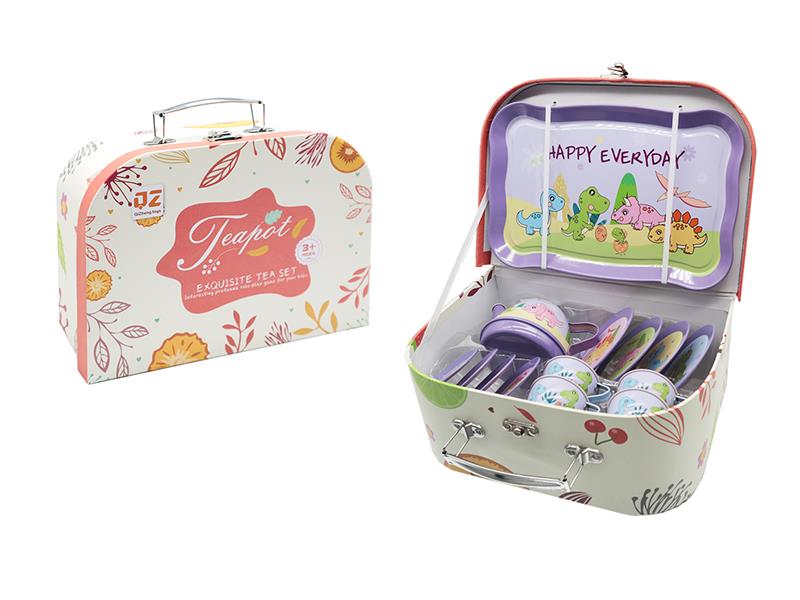 Tinplate Tea Set - Dinosaur
