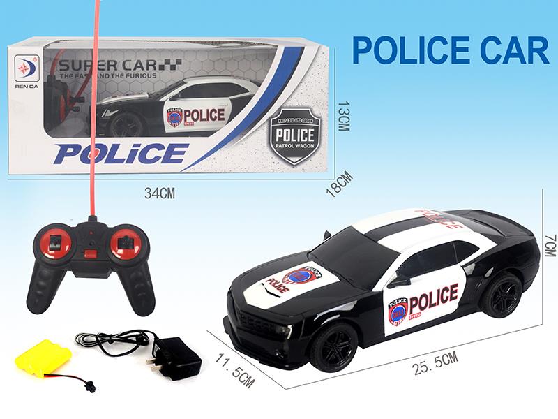 1:16 Remote Control Bumblebee Simulated Police Car With Light