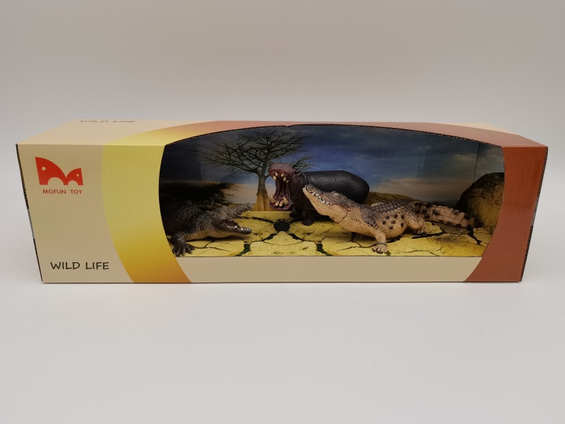 Hippo + Crocodiles(3PCS)