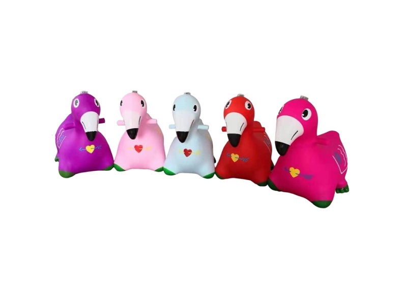 Inflatable Painted Flamingos