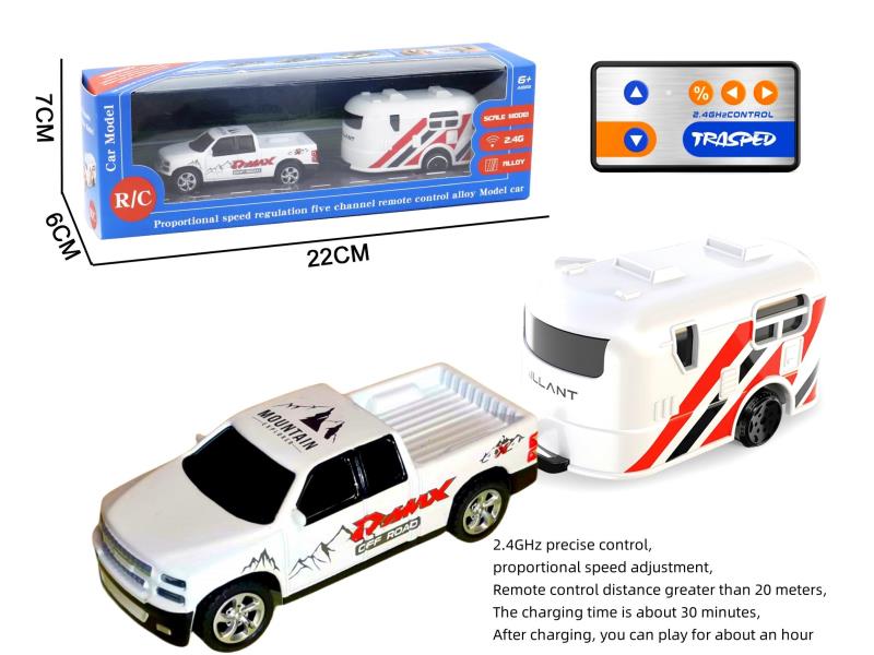 High-Precision Mini Remote Control Car With Trailer