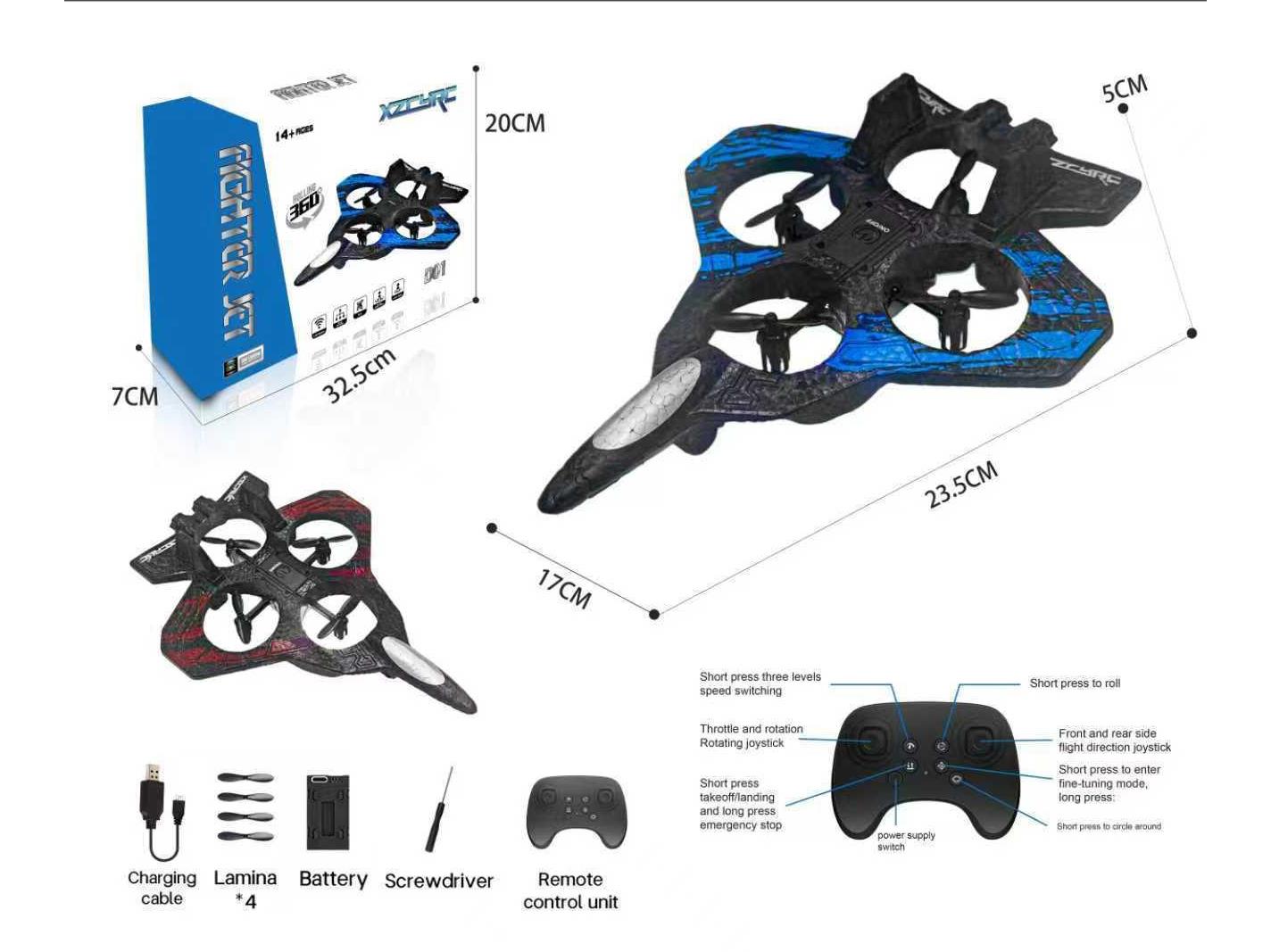 Remote-Controlled Foam Aircraft