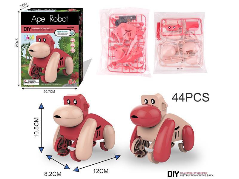 DIY Assembly B/O Orangutan 44pcs
