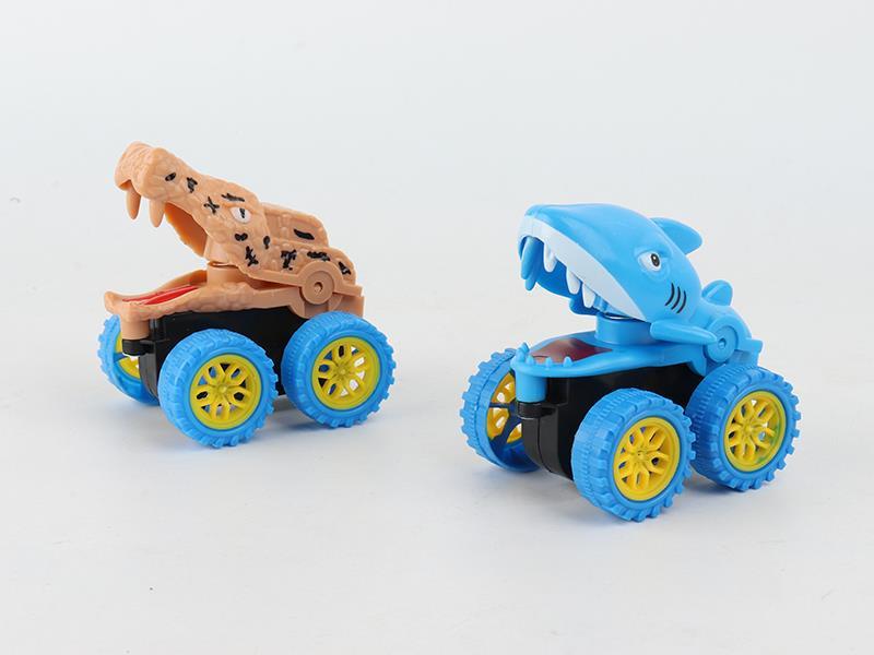 2PCS Animal Toy Car Set