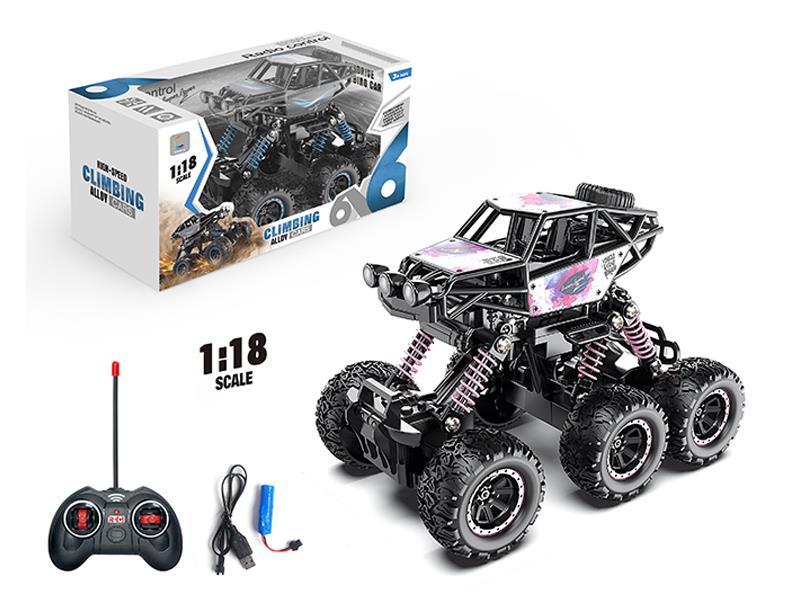 R/C Four Way Six Wheel Alloy Climbing Car