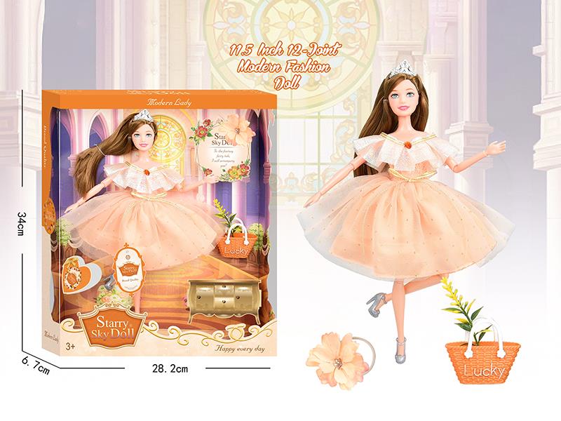 11.5 Inch 12-Joint Fashion Doll