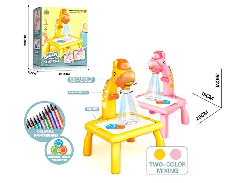 Mini Deer Dream Projection Learning Table