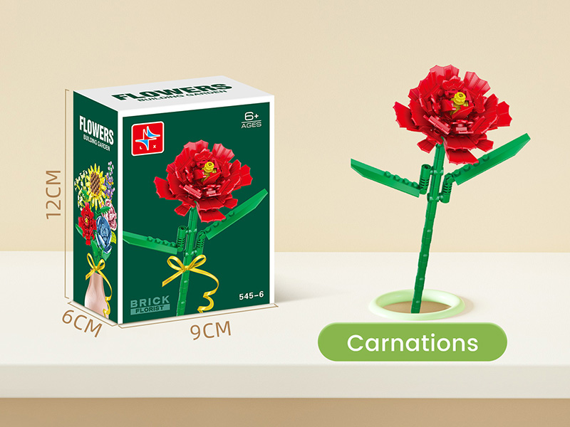 Small Particle Building Blocks - Carnations