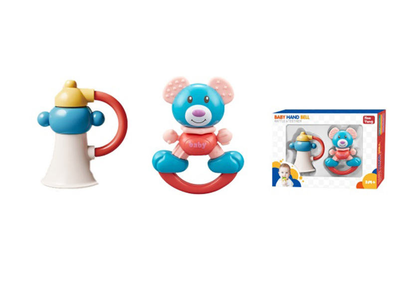 Baby Rattle Teether 2PCS