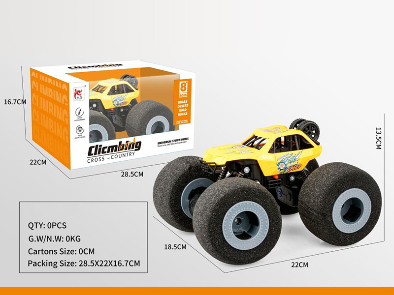 27Mhz 4-Channel Remote Control Car(Sponge Wheel)(Not Included Batteries)