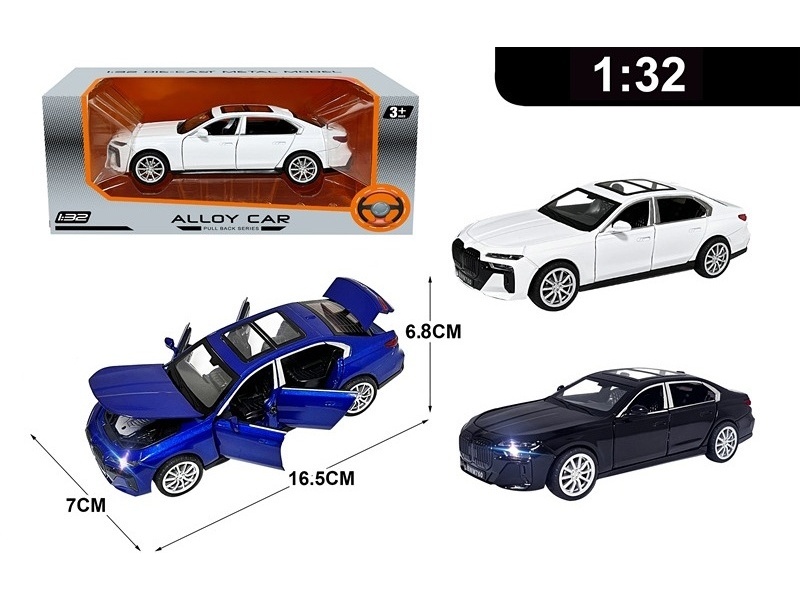 1:32 Alloy Model Window Box Rebound Force/With Light And Sound, 3 Ag13 Batteries Included